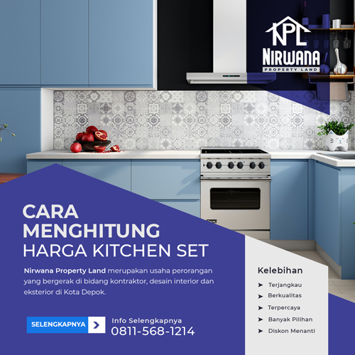 Menghitung Harga Kitchen Set