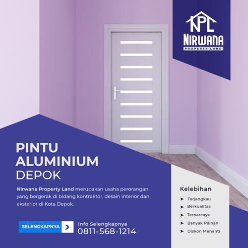 Pintu Aluminium Depok