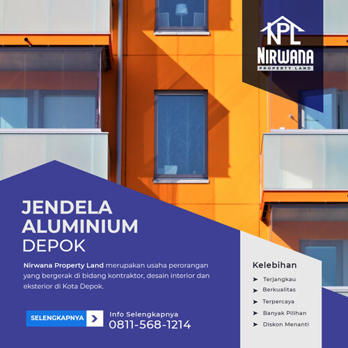Jendela Aluminium Depok