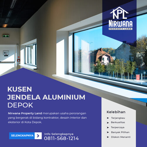 Kusen Jendela Aluminium Depok