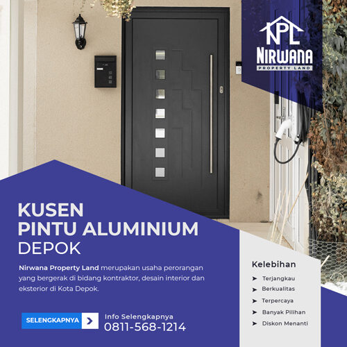 Kusen Pintu Aluminium Depok