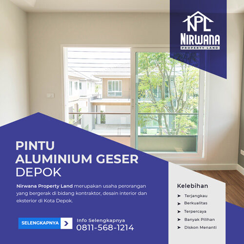 Pintu Aluminium Geser Depok