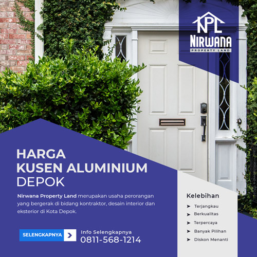 Harga Kusen Aluminium Depok