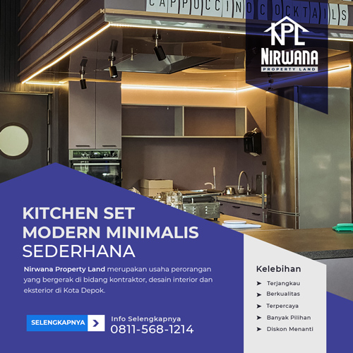 Kitchen Set Modern Minimalis Sederhana