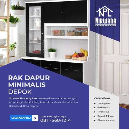 Rak Dapur Minimalis Depok